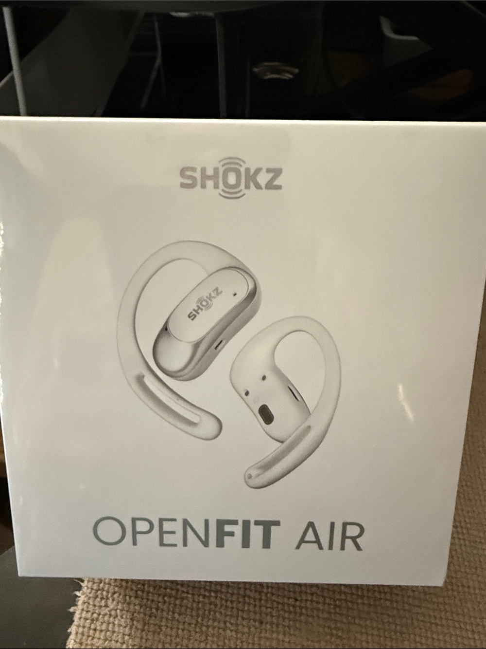 Shokz OpenFit Air Bone Conduction Headset - White